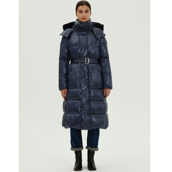 Fitouch Long Down Puffer Jacket Women's Small - Picture 1 of 10
